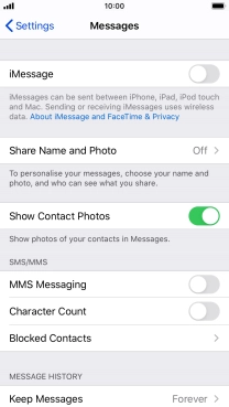 Press the indicator next to Press the indicator next to