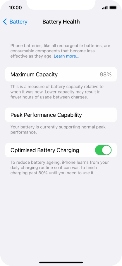 Press the indicator next to Press the indicator next to