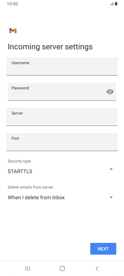 Press the field below Press the field below
