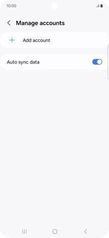 Press Add account. Press Add account.