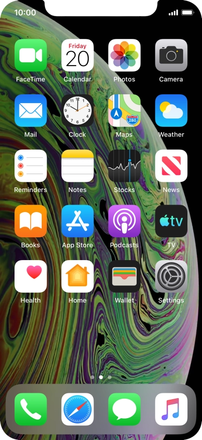 Press Settings. Press Settings.