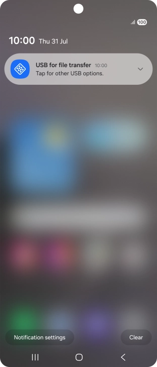 Press the drop down list. Press the drop down list.