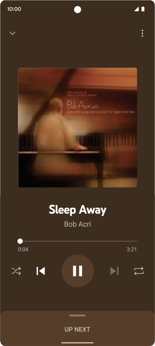 Press arrow right to go to the next audio file. Press arrow right to go to the next audio file.