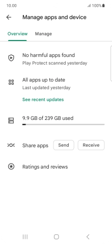 Press Manage. Press Manage.