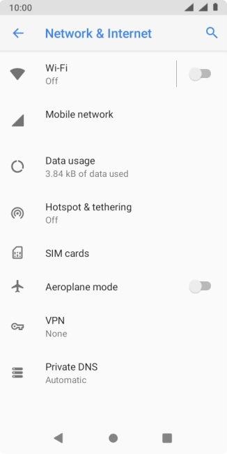 Press the indicator next to Press the indicator next to