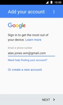 Press NEXT. Press NEXT.