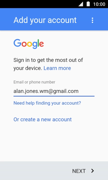 Press NEXT. Press NEXT.