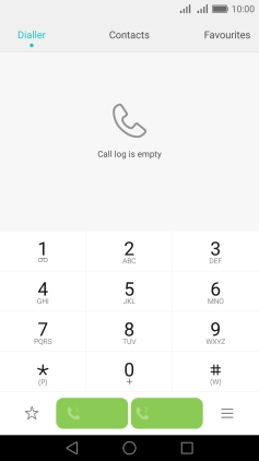 Press the Home key to return to the home screen. Press the Home key to return to the home screen.