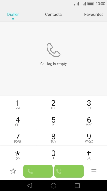 Press the Home key to return to the home screen. Press the Home key to return to the home screen.