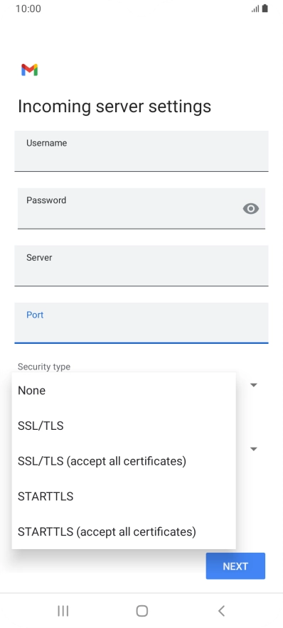 Press None. Press None.