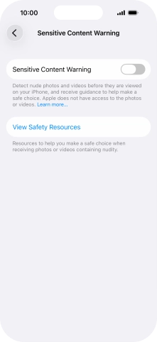 Press the indicator next to Press the indicator next to