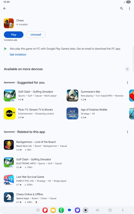 Press the Home key to return to the home screen. Press the Home key to return to the home screen.
