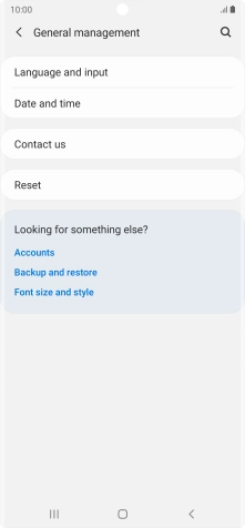 Press Reset. Press Reset.