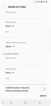 Press the indicator next to Press the indicator next to