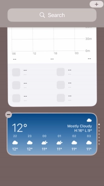 Press the Home key. Press the Home key.