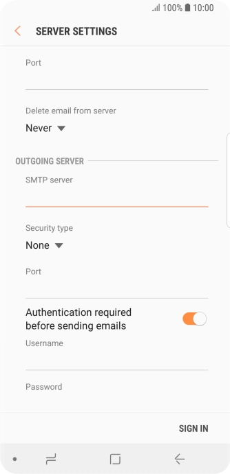 Press the drop down list below Press the drop down list below