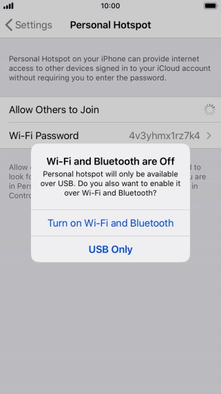 If Wi-Fi is turned off, press Turn on Wi-Fi and Bluetooth. If Wi-Fi is turned off, press Turn on Wi-Fi and Bluetooth.