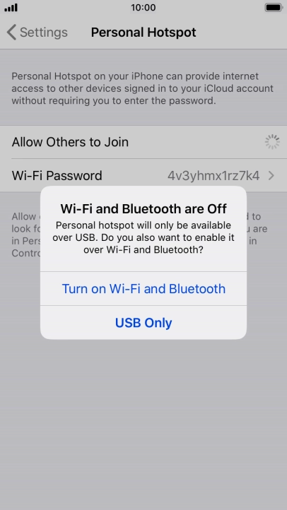 If Wi-Fi is turned off, press Turn on Wi-Fi and Bluetooth. If Wi-Fi is turned off, press Turn on Wi-Fi and Bluetooth.