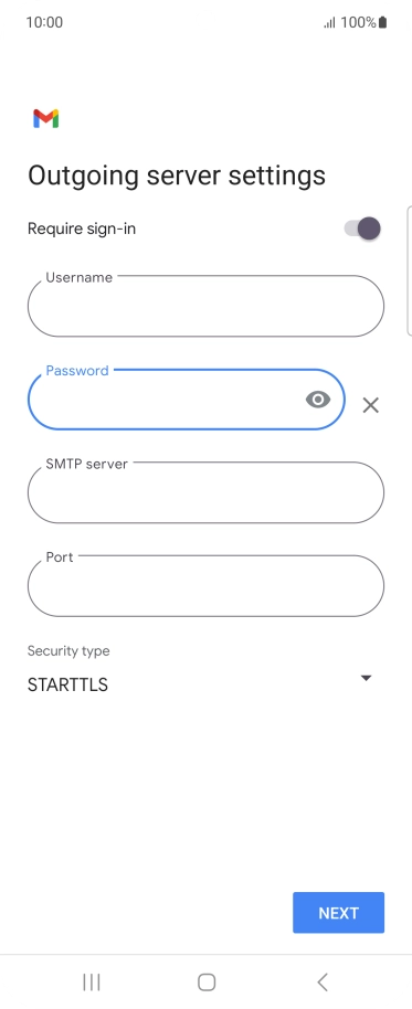 Press the field below Press the field below