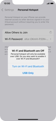 If Wi-Fi is turned off, press Turn on Wi-Fi and Bluetooth. If Wi-Fi is turned off, press Turn on Wi-Fi and Bluetooth.