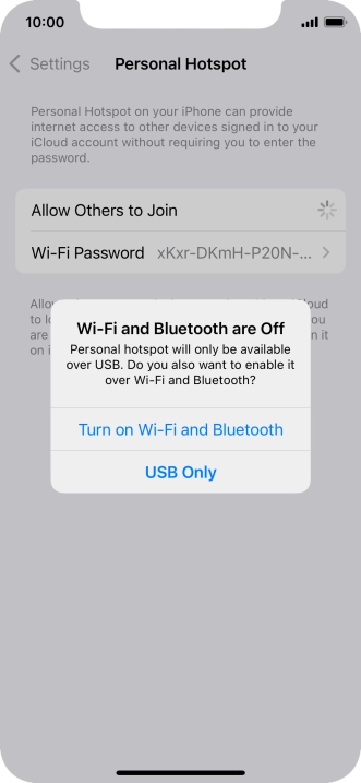 If Wi-Fi is turned off, press Turn on Wi-Fi and Bluetooth. If Wi-Fi is turned off, press Turn on Wi-Fi and Bluetooth.