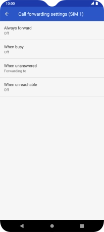 Press the Home key to return to the home screen. Press the Home key to return to the home screen.