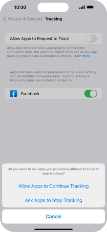 If you turn off the function, press the required setting. If you turn off the function, press the required setting.
