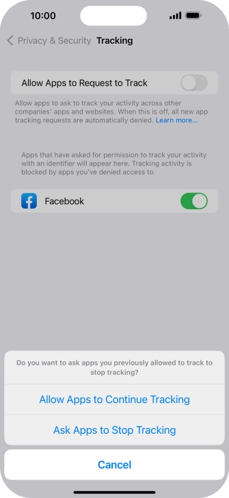 If you turn off the function, press the required setting. If you turn off the function, press the required setting.