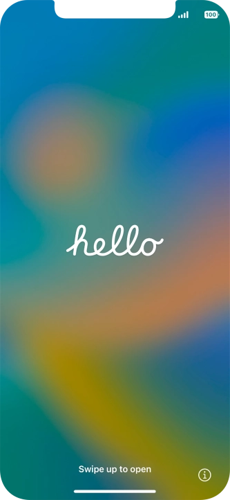 Slide your finger upwards starting from the bottom of the screen. Slide your finger upwards starting from the bottom of the screen.