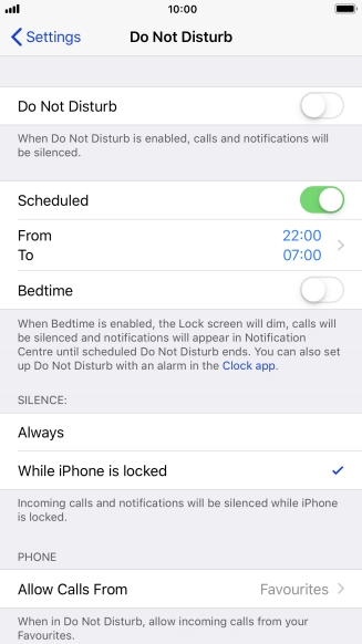 Press the indicator next to Press the indicator next to