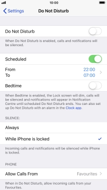 Press the indicator next to Press the indicator next to
