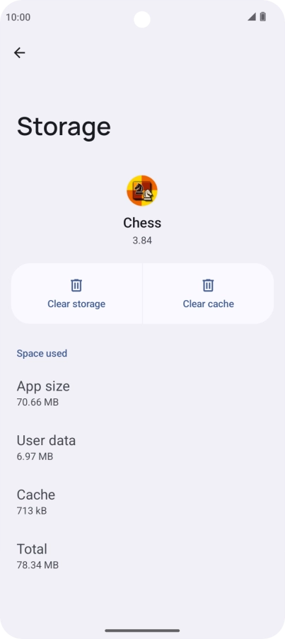 Press Clear cache. Press Clear cache.