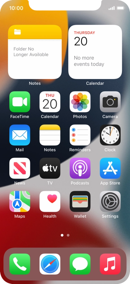 Press the phone icon. Press the phone icon.