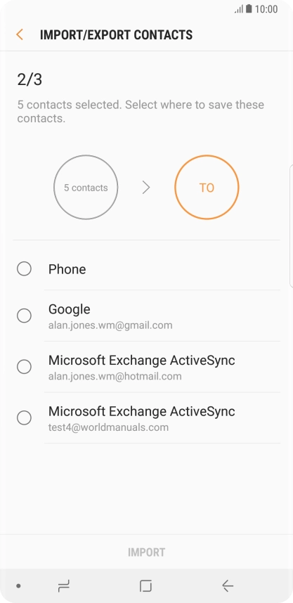 Press Phone. Press Phone.