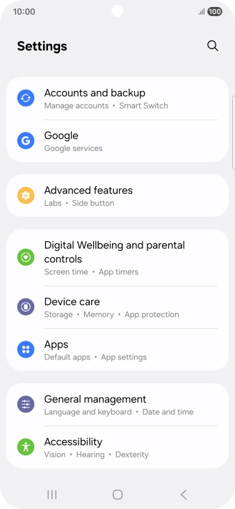 Press Accounts and backup. Press Accounts and backup.