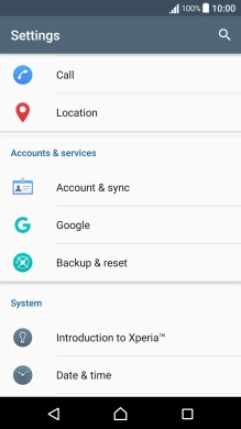Press Backup & reset. Press Backup & reset.