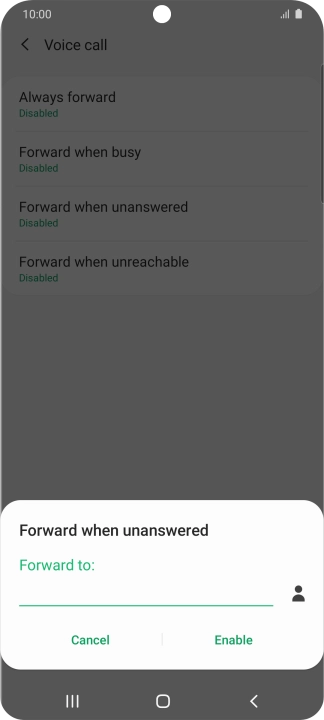 Key in +61414121121 and press Enable. Key in +61414121121 and press Enable.