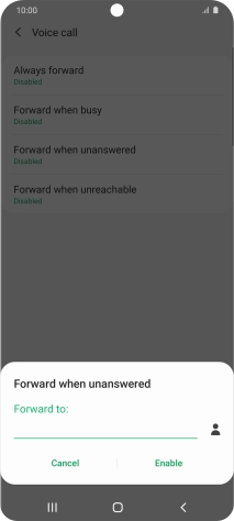 Key in +61414121121 and press Enable. Key in +61414121121 and press Enable.
