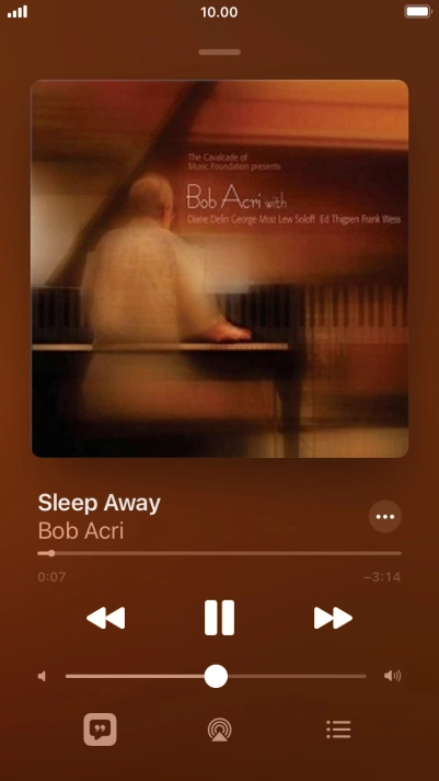Press arrow right to go to the next audio file. Press arrow right to go to the next audio file.