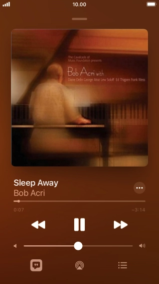 Press arrow right to go to the next audio file. Press arrow right to go to the next audio file.