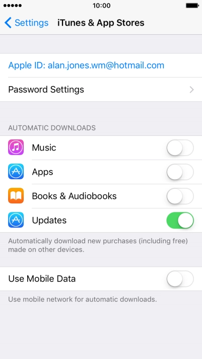 Press the Home key to return to the home screen. Press the Home key to return to the home screen.