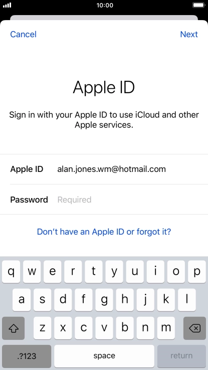 Press the field next to Press the field next to