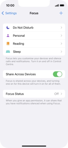 Press Do Not Disturb. Press Do Not Disturb.