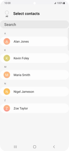 Press the field above Press the field above