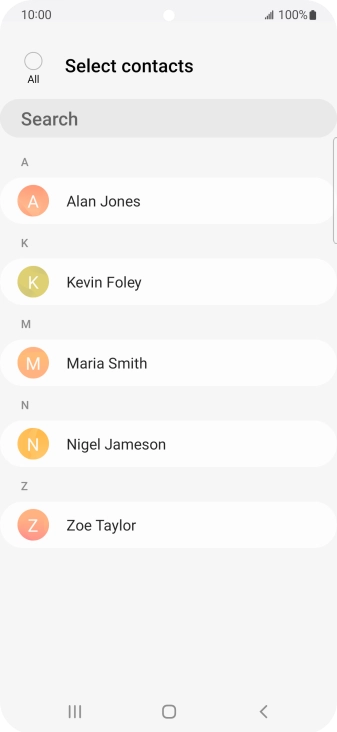 Press the field above Press the field above