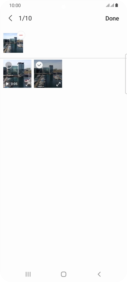 Press Done. Press Done.