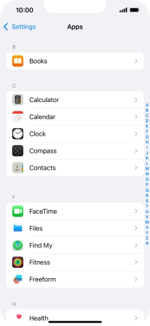Press FaceTime. Press FaceTime.