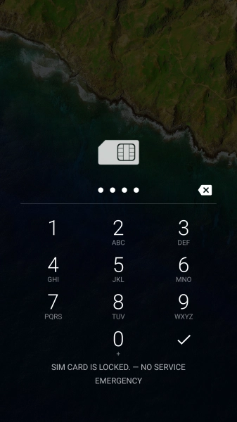 If you're asked to key in your PIN, do so and press the confirm icon. If you're asked to key in your PIN, do so and press the confirm icon.