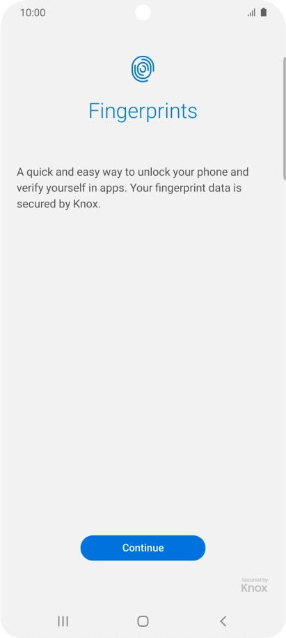 Press Continue. Press Continue.