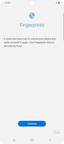Press Continue. Press Continue.